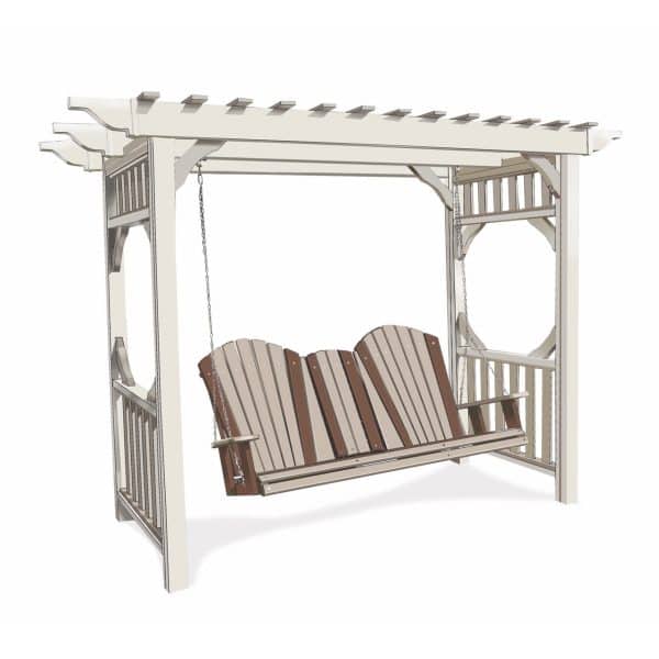 Vinyl Arbor For Swing