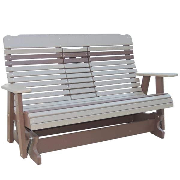 5' High Curve Back Settee Glider - Image 2
