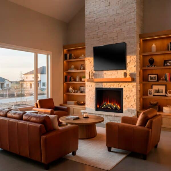 SimpliFire Allusion Heritage Electric Fireplace - Image 2