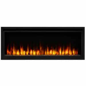 SimpliFire Allusion Platinum Wall-mounted Fireplace