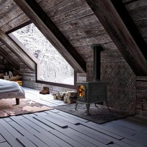 Alternative view of Vermont Castings Aspen C3 Wood Stove