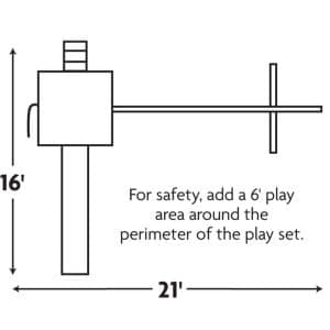 Alternative view of Busy Basecamp #B55-7 Playset
