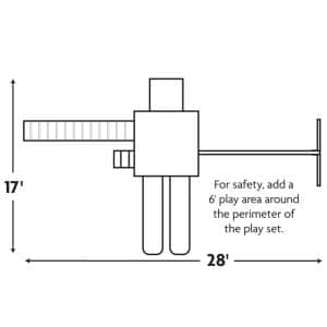 Alternative view of Busy Basecamp #B66-2 Playset