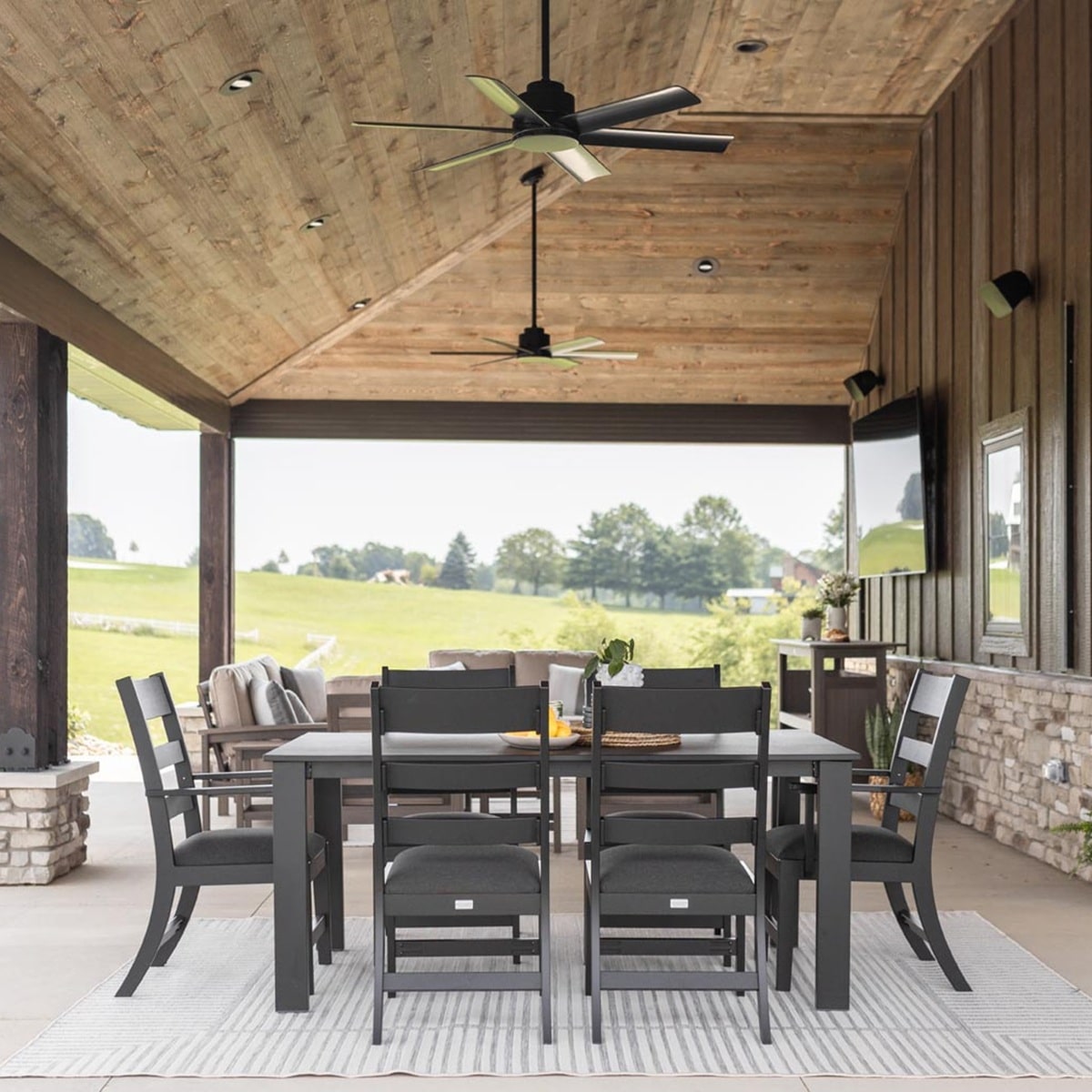 Berlin Gardens Berkley Expandable 42"x72" Table - Image 2