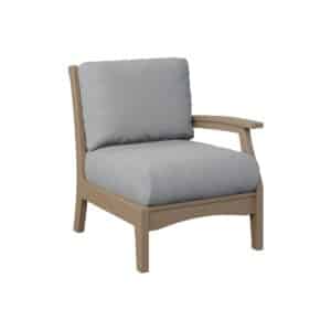 Berlin Gardens Classic Terrace Left Arm Sectional Loveseat