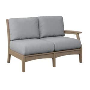 Berlin Gardens Classic Terrace Left Arm Sectional Loveseat