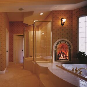 Mendota Chelsea Classic Arch Traditional Fireplace - Image 3