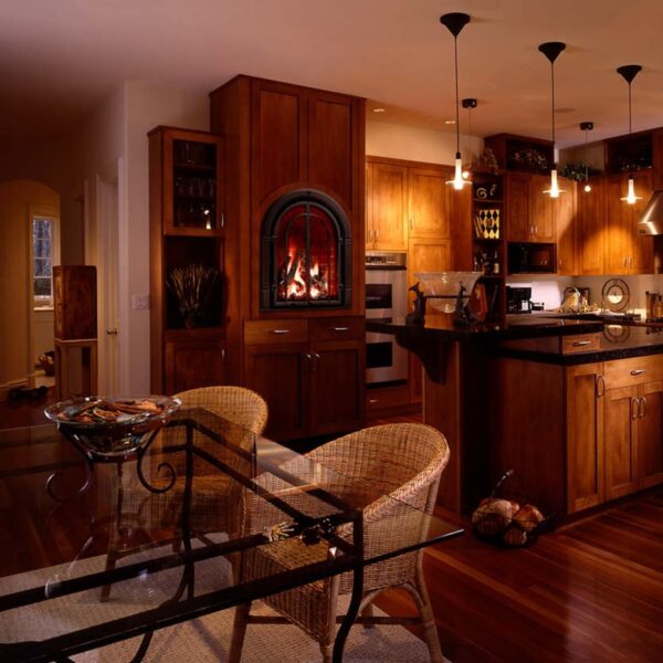 Mendota Chelsea Classic Arch Traditional Fireplace - Image 4
