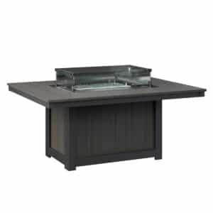 Berlin Gardens Donoma Rectangular Fire Pit