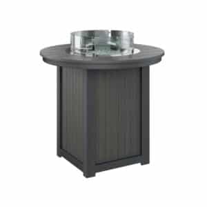 Berlin Gardens Donoma 44" Round Bar Fire Table