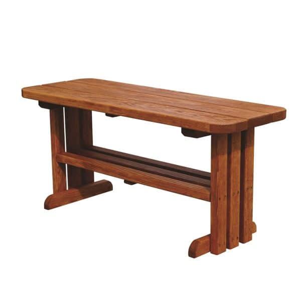 Wooden 17"x42" Coffee Table
