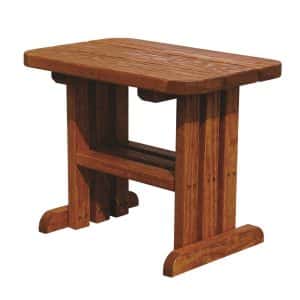 Wooden 17"x24" End Table