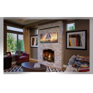 Mendota FV41 Classic Arch Traditional Fireplace - Image 3