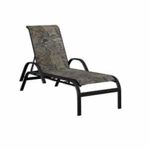 Berlin Gardens Murphy Sling Chaise Lounge With Arms