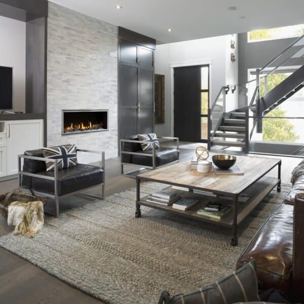 Mezzo Linear Fireplace - Image 4