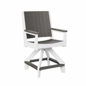 Berlin Gardens Mayhew Chat Swivel Counter Chair
