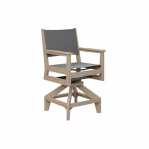 Berlin Gardens Mayhew Sling Swivel Counter Chair