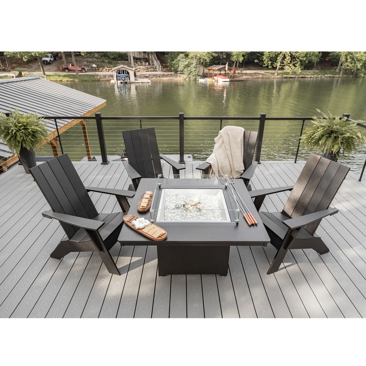 Berlin Gardens Nordic Adirondack Chair - Image 2