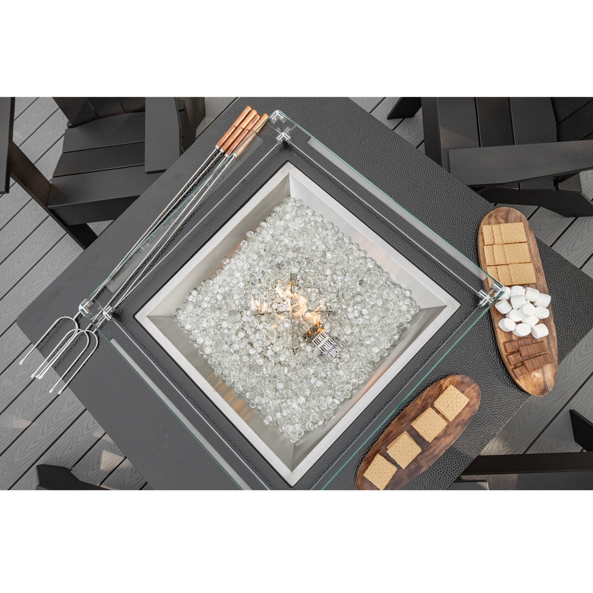 Berlin Gardens Numa Fire Pit – Dining Height - Image 3