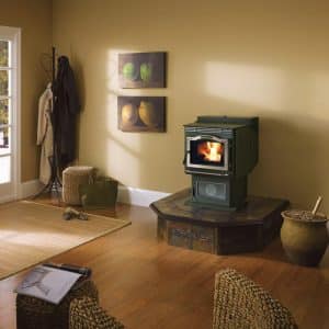 Alternative view of Harman P43 Pellet Stove