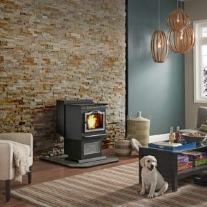 Alternative view of Harman P61 Pellet Stove
