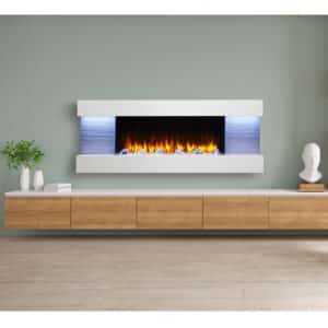 SimpliFire Format Wall-Mounted Linear Electric Fireplace