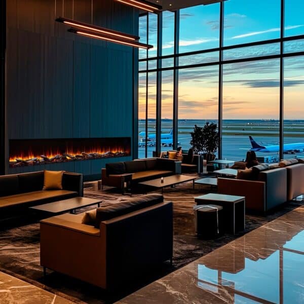 SimpliFire Triton Linear Electric Fireplace - Image 3