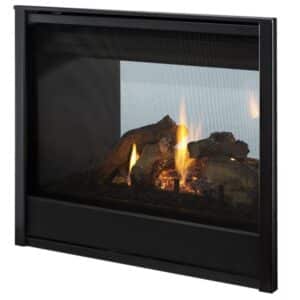 See-Through Gas Fireplace