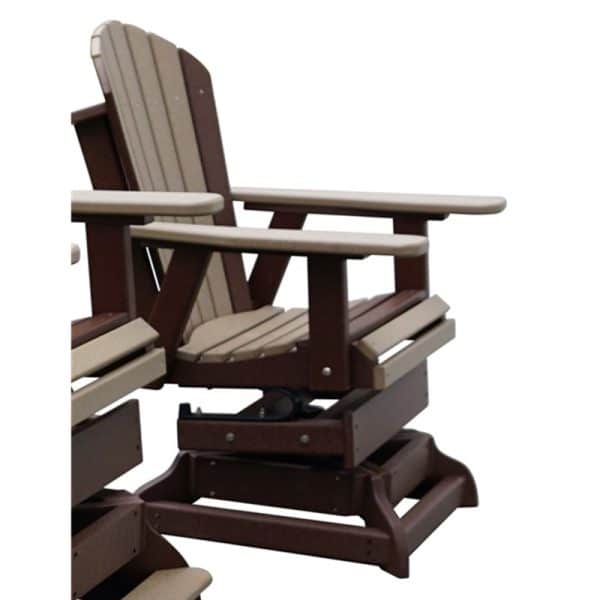 Adirondack Spring Swivel Chair Regular Height