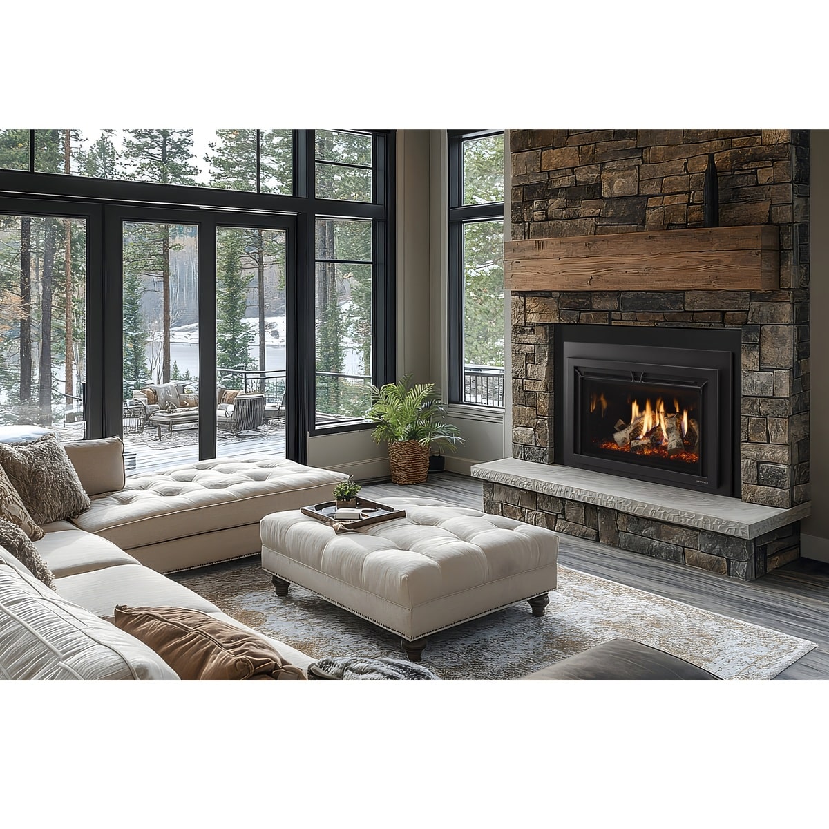 SupremeX Fireplace Insert