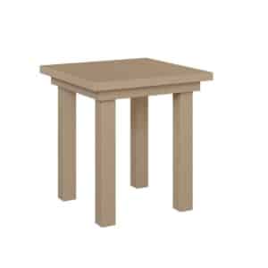 Berlin Gardens Vida End Table Dining Height