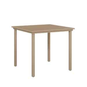 Berlin Gardens Vida 44″ Square Bar Table Aluminum Top