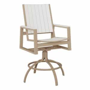 Berlin Gardens Vida Poly Swivel Bar Chair