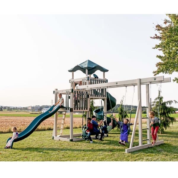 Orbit Nebula Climber Swingset