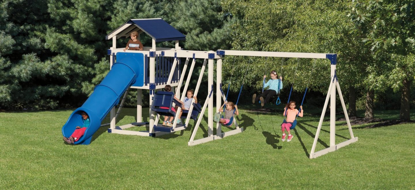 Vinyl Playsets Weaver's Stove and Patio